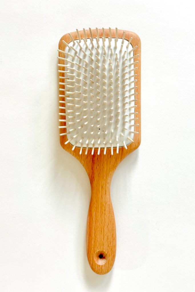 front view on donut brush
