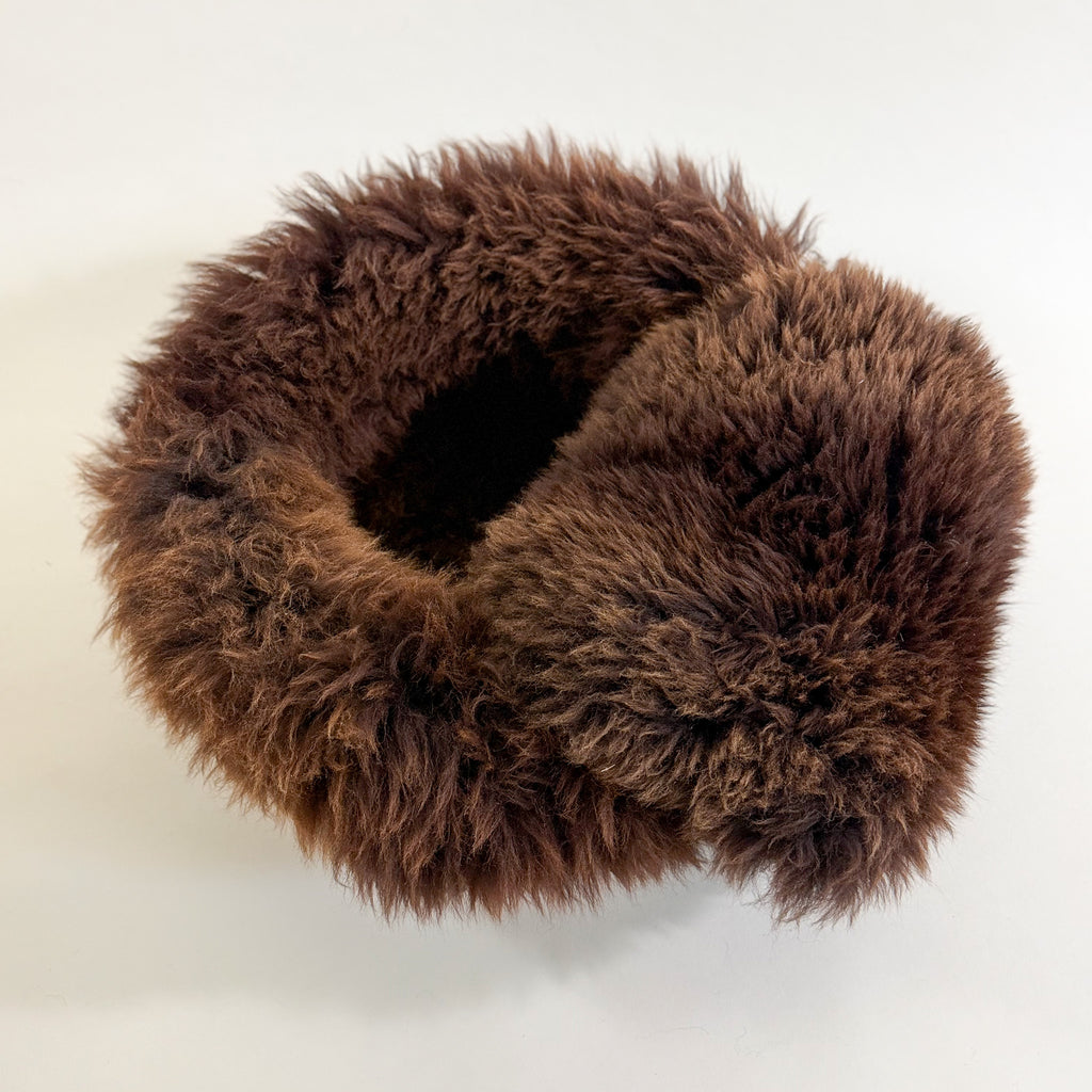 Sheep Donut Liner in brown