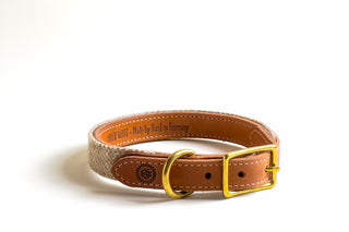 Collar Tweed in colour Sand