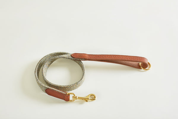 Lead classic Tweed in colour Heather