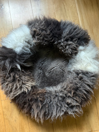 top view of sheep donut Pebble