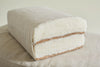 model insight of dog bed filling with layers of wool