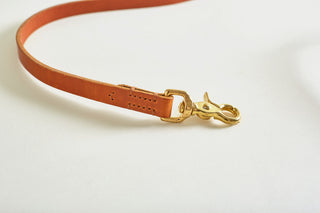 Dog Lead CLASSIC COGNAC